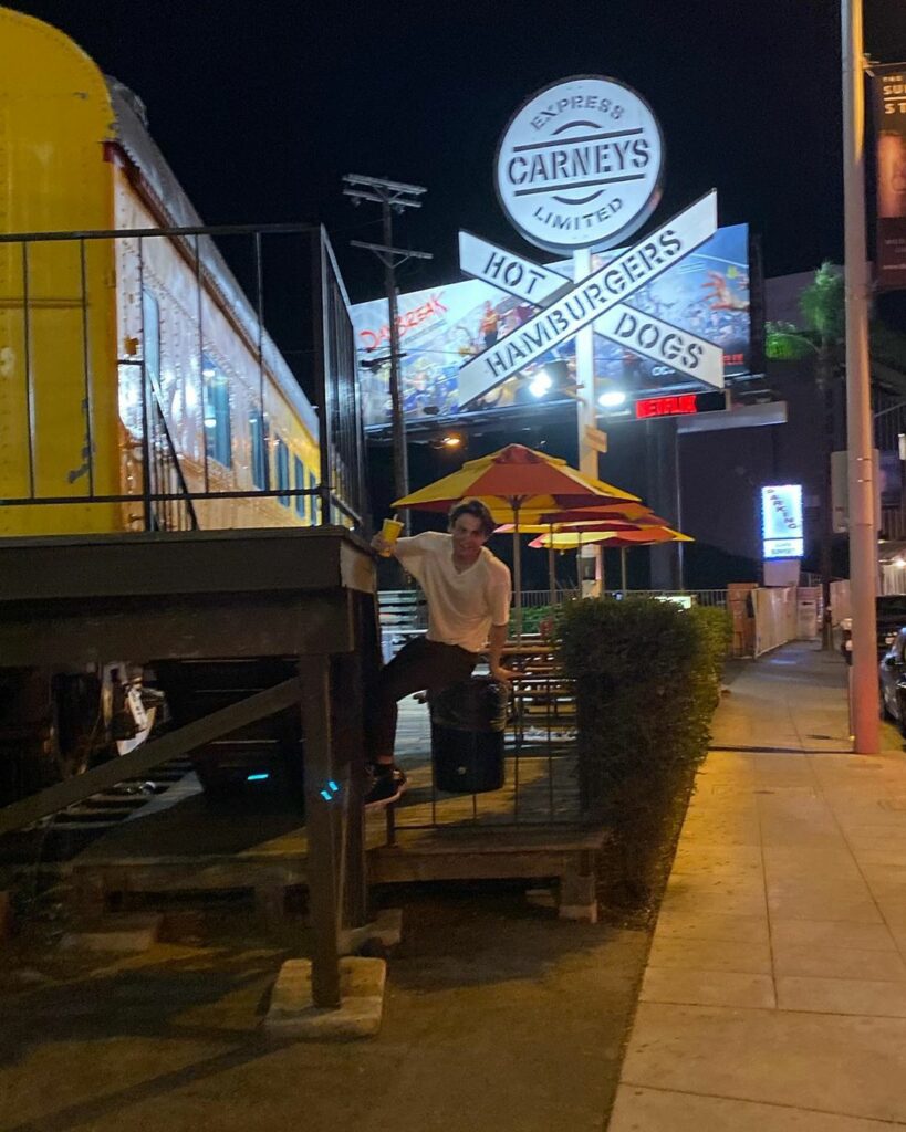 drives me there , eats across the street while i take photos , picks me up when ...