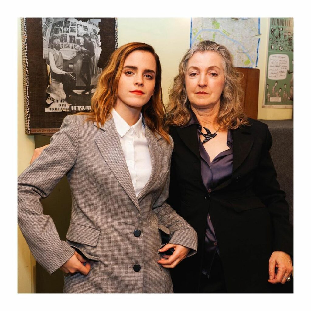 That time Rebecca Solnit and I wore suits. Thank you, @hiraeth.collective!!...