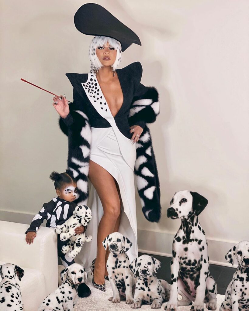 101 Dalmatians 
Cruella DeVil and her Dalmatian

Glam: @ash_kholm  Hair:  @clyde...