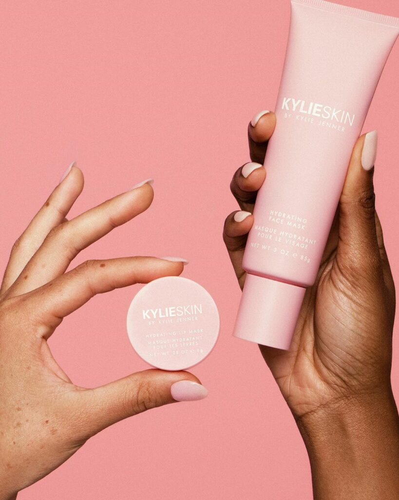meet the newest additions to the @kylieskin family   my hydrating lip mask and h...