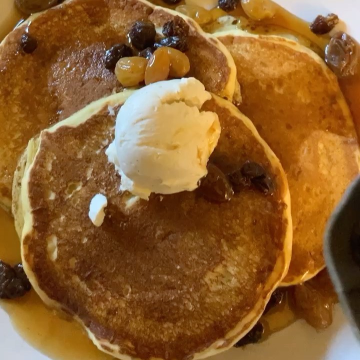 morning, pumpkin pancakes....