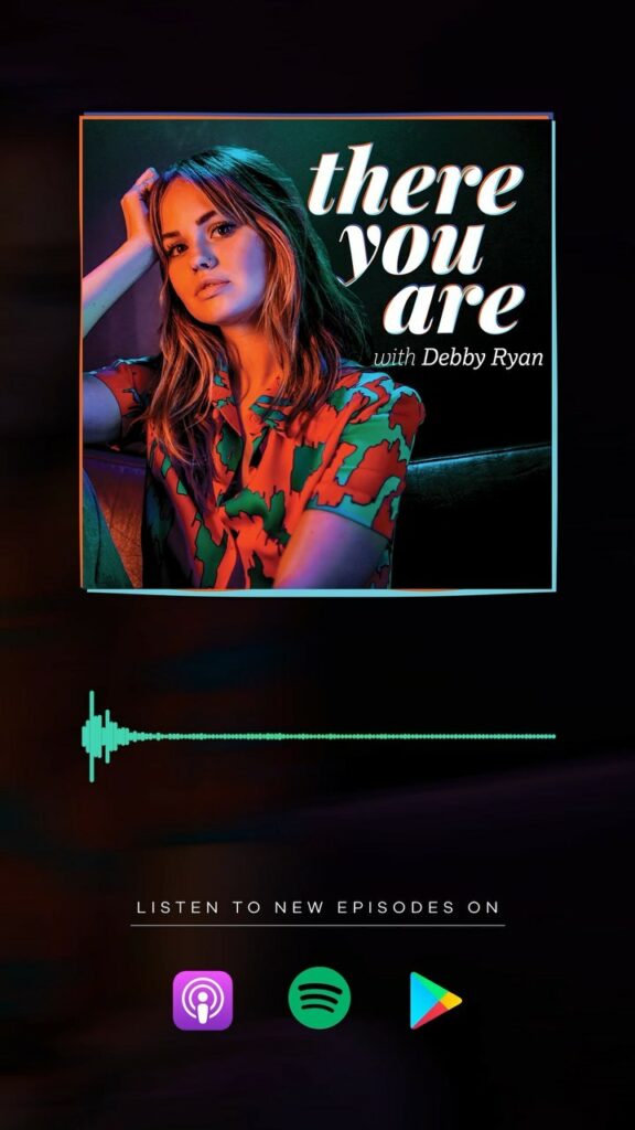 Debby Ryan: Guys I started a podcast! Kicking it off for the rest of the month by inviting m… Guys I started a podcast! Kicking it off for the rest of the month by inviting m...