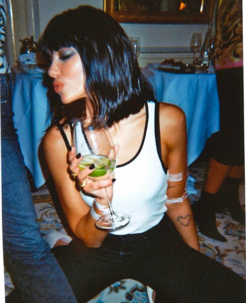 threw a tattoo party at the ritz  @giulianocalza...