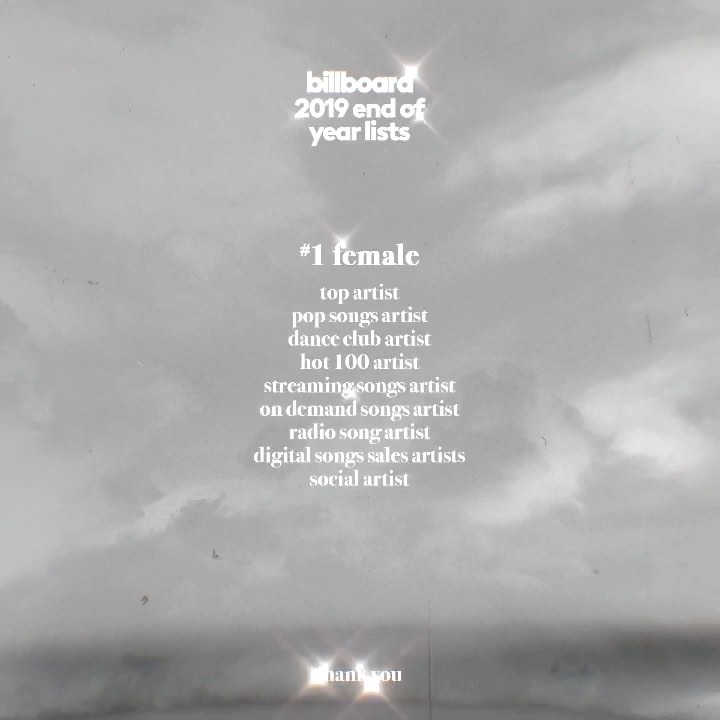 thank u @billboard and to my babies, 
you’ve made this the most special year for...