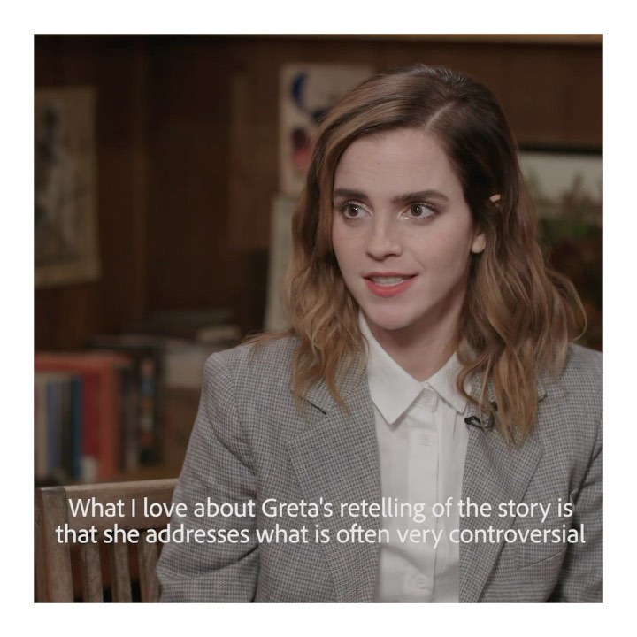 Rebecca Solnit and I talk @littlewomenmovie ...