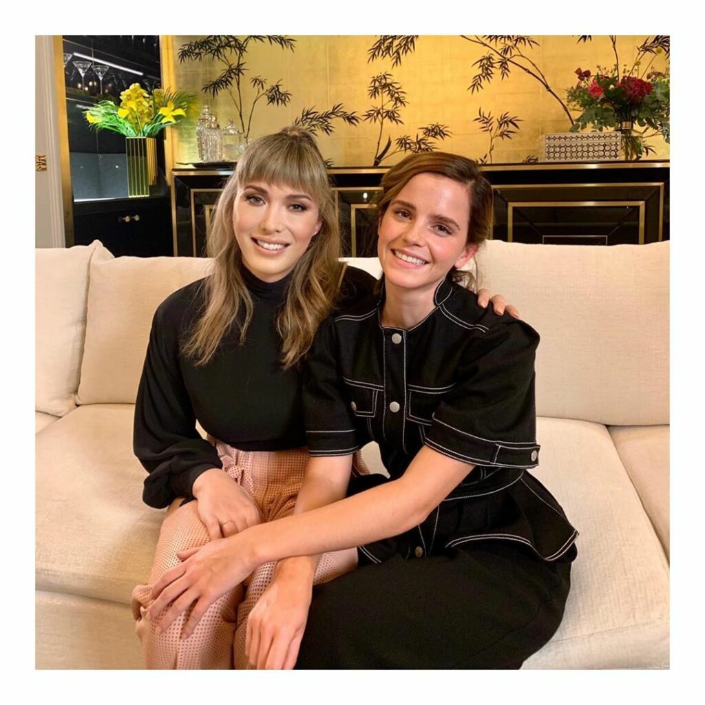Emma Watson: How not to love this amazing woman?! I first met @paris.lees last year and was s… How not to love this amazing woman?! I first met @paris.lees last year and was s...
