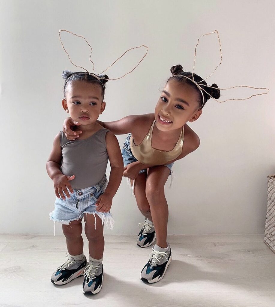 That time North dressed Chi in matching outfits ...