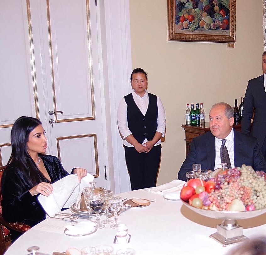 Dinner with President Sarkissian and his family was powerful. So many exciting t...