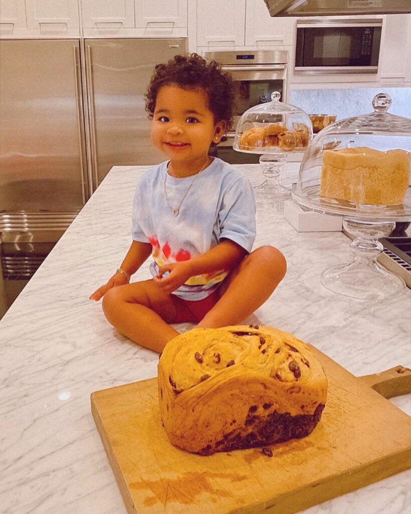 ♡ My baby bread baker!!! We bake bread together a few times a week ♡ I pray we c...