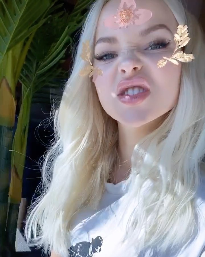 Dove Cameron The So Good Filter Is Live On Instagram And Snap Chat And She So Cute Inbella