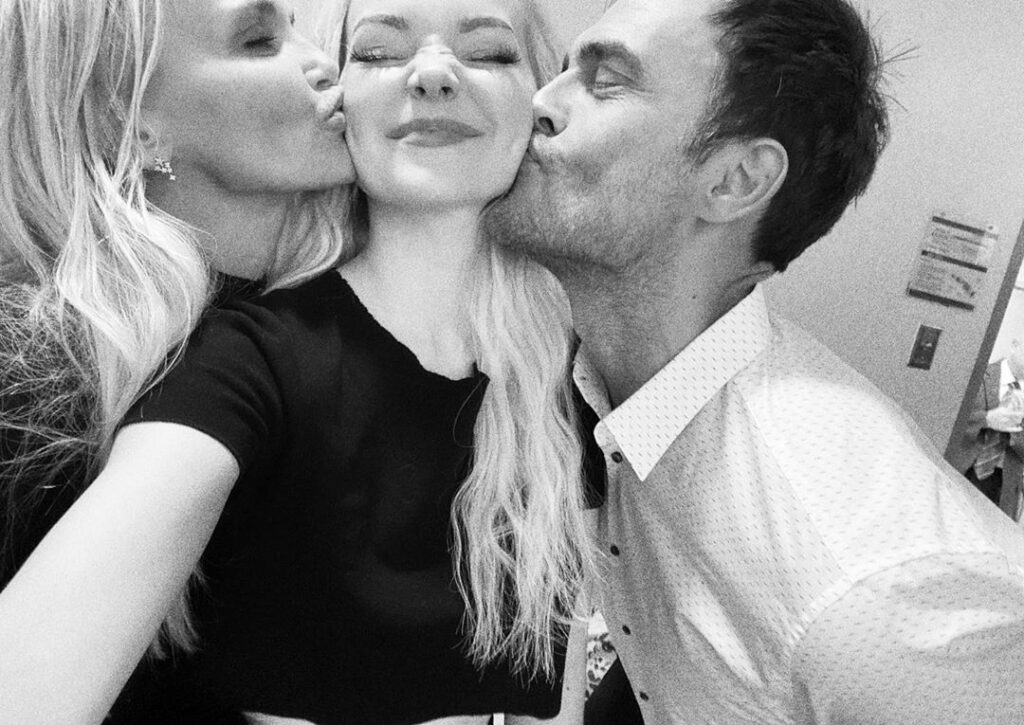 my movie mum & dad came to support the final show of @litpmusical . i mean.., ho...