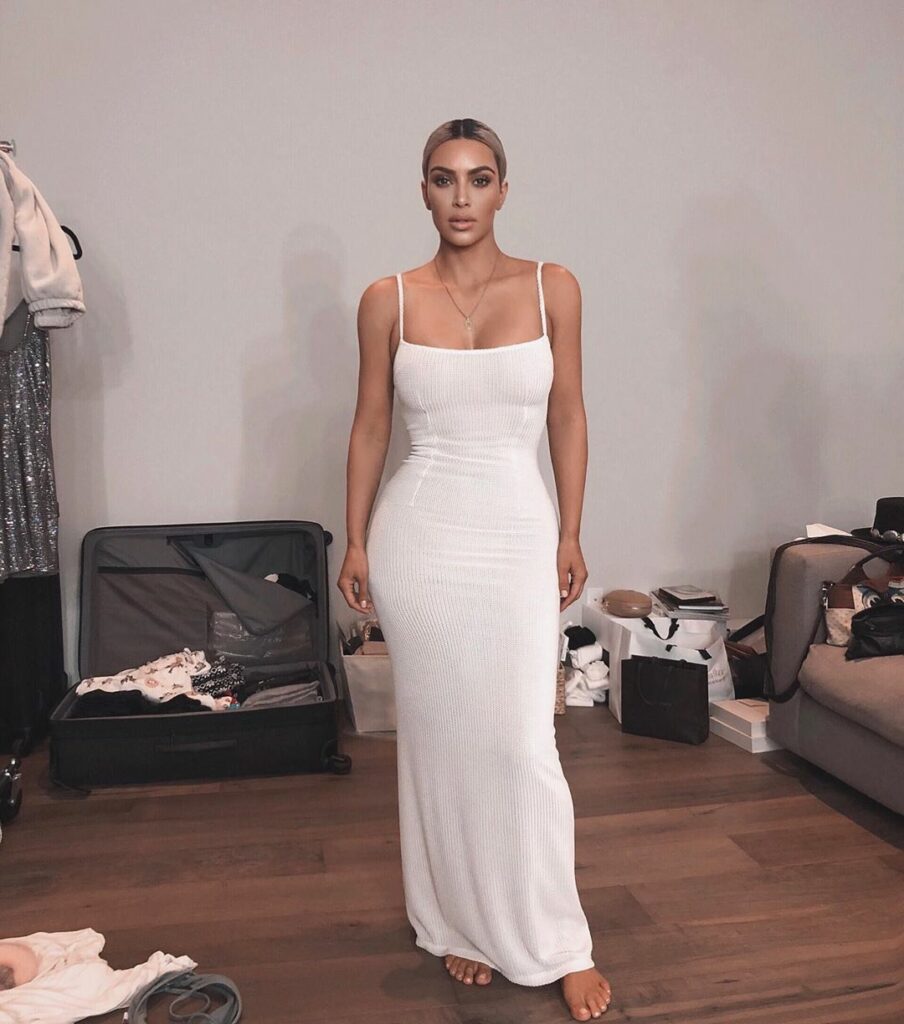 Old fitting pics. I borrowed this dress from Kylie, sorry Ky. I will return it s...