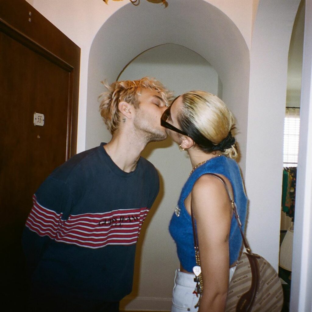 bleached...