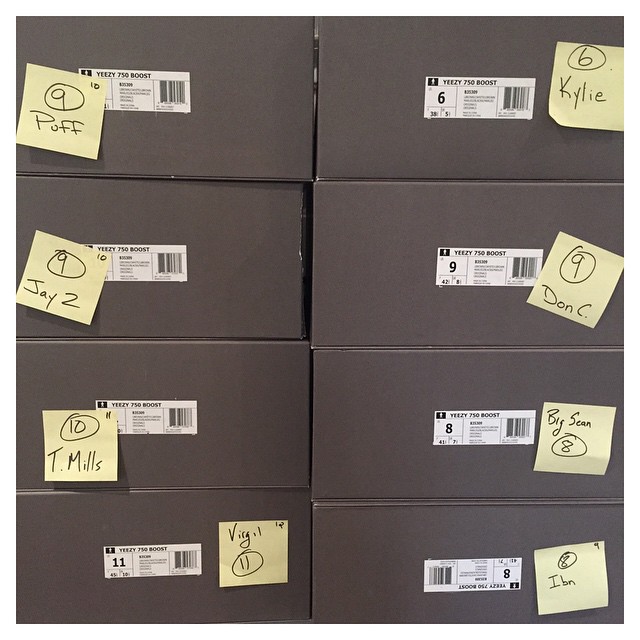 Yeezy put me in charge of the fam distribution #YeezyBoost #AdidasOriginals #Thi...