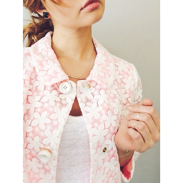 A little springtime in the city. #drfd #nyfw...