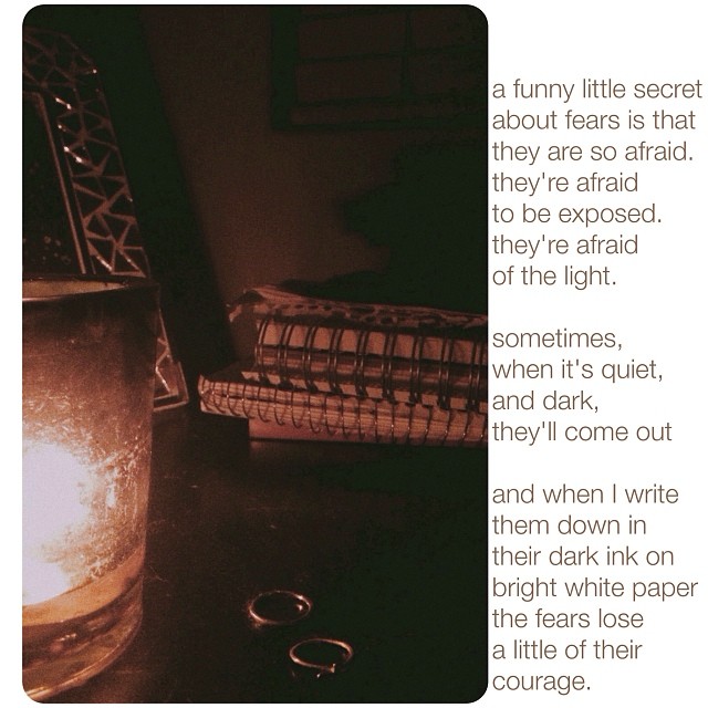 tonight or this morning
I was staring at my nightstand instead of sleeping
and w...