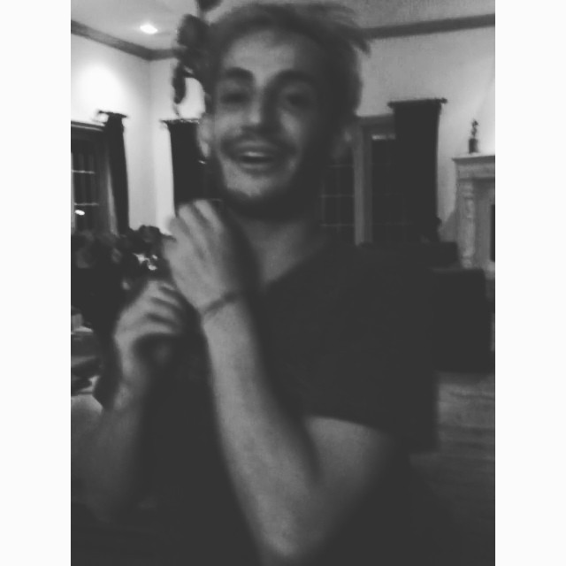 me trying to laugh post wisdom tooth surgery...... by @frankiejgrande...