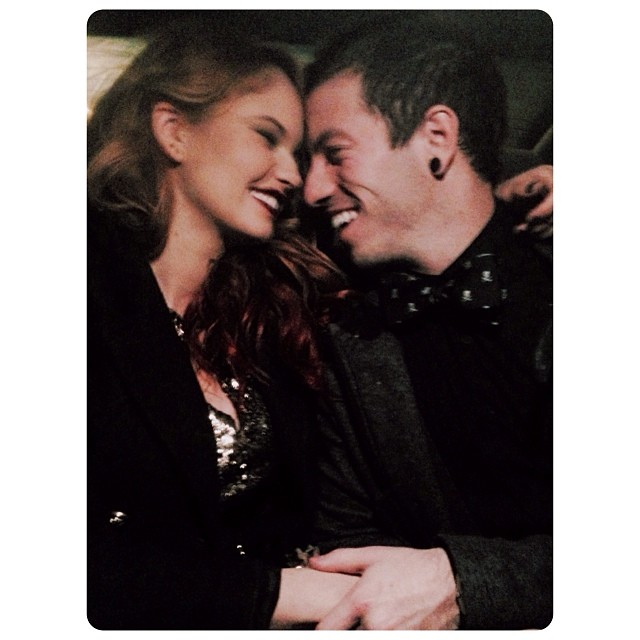 We don't get to be together much, 
but he+I got our midnight...