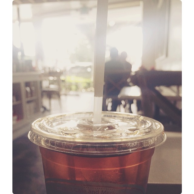 black coffee with ice is one of the great joys in life....