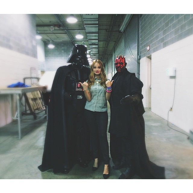 just a girl and some darths...