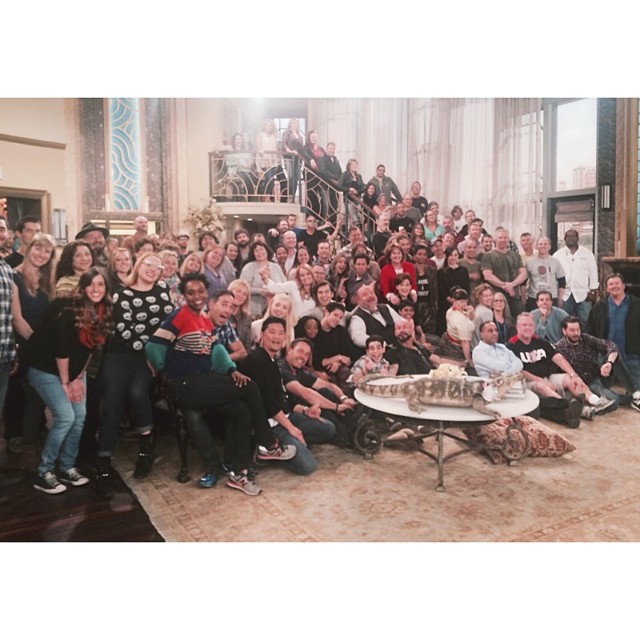 Last day of #Jessie Season 3. These are the true stars of this show; my incredib...