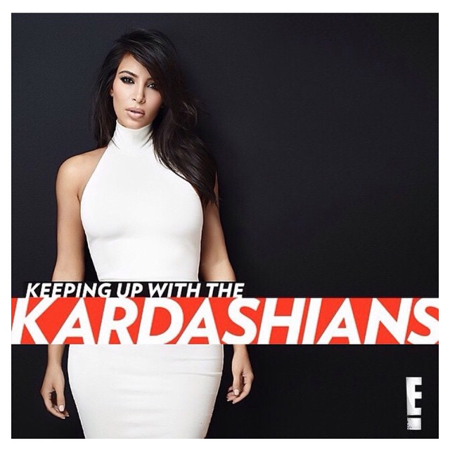 West Coast tune into E! keeping Up With The Kardashians starts soon!!!...