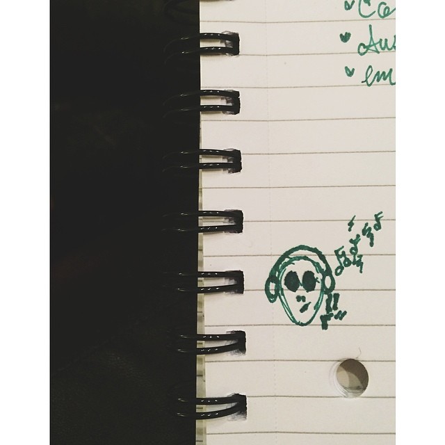 very important doodles on very important to-do lists....