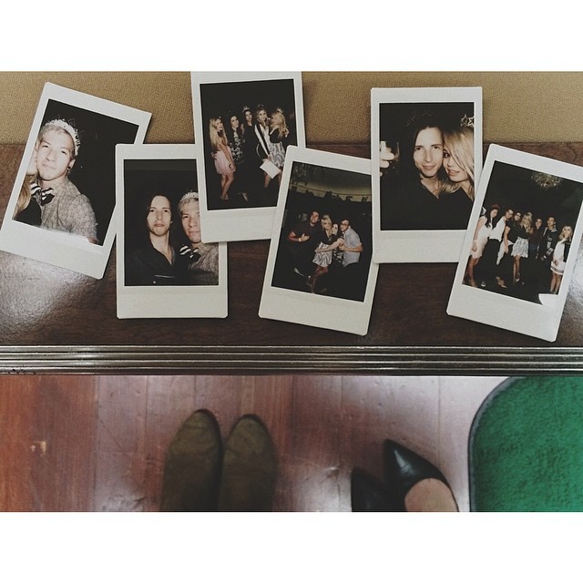 pictures of people at a party...
