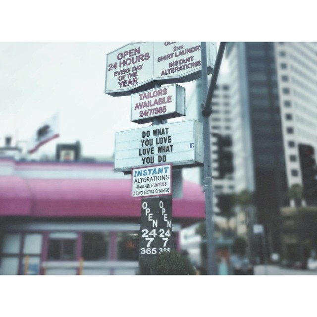 a sign....