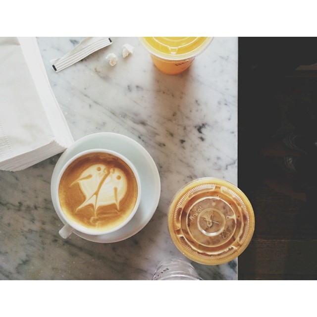 the caffeine grind. #sunday...