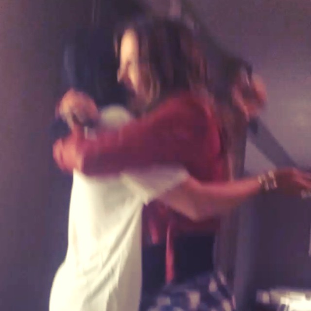 I'm used to seeing my sisters almost everyday.... so this is what happened when ...