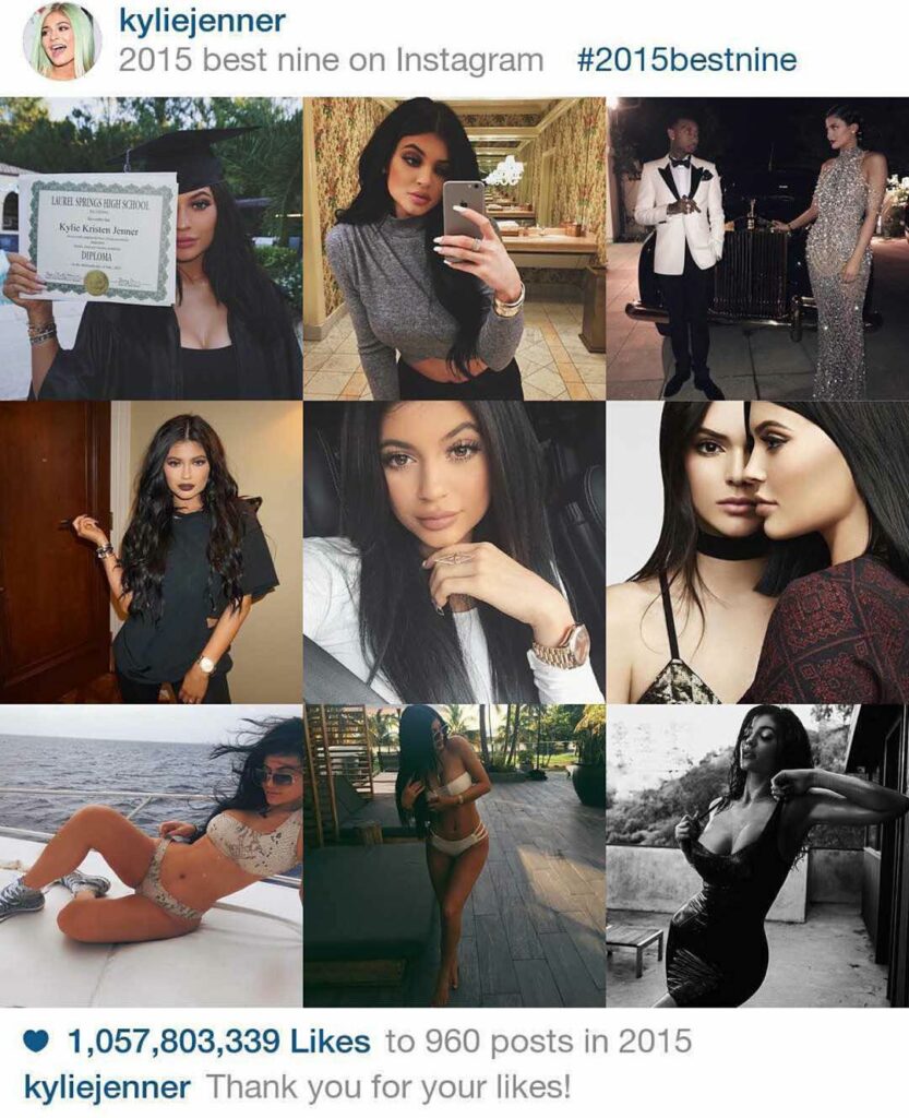 1 billion likes in 2015 ...