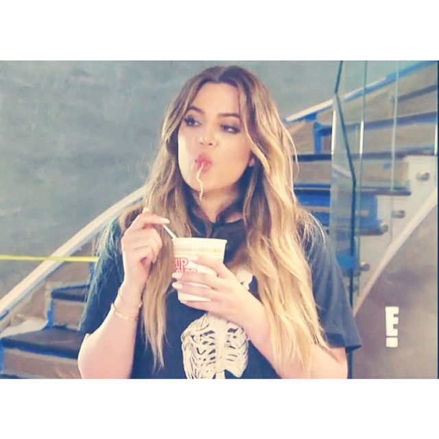 Bae loves Cup O Noodle...
