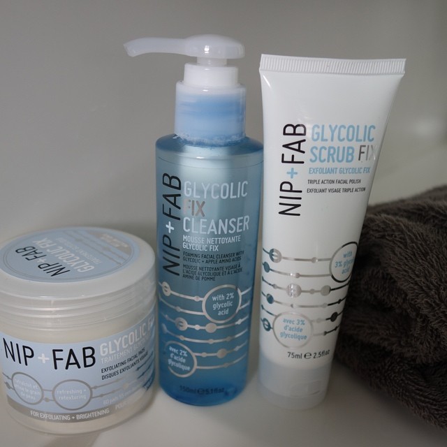 Obsessed with the new @nipandfab glycolic fix range from @target my new summer s...