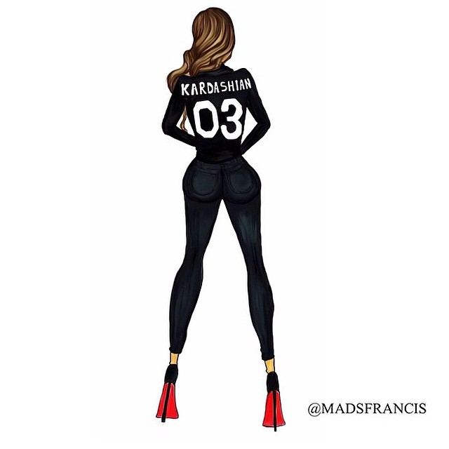 OMG I love this! @kardashiankollection #represent! Thank you @madsfrancis ...