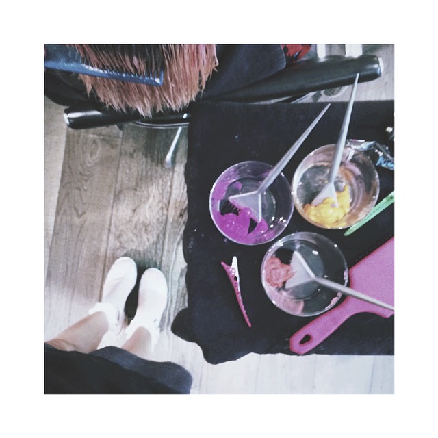 rainbow sherbet vibes // unicorn friend...