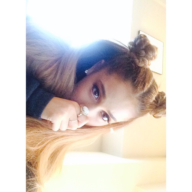Princess Leia-ish vibes on my day awf in japan.....  (and no I'm not sucking my ...