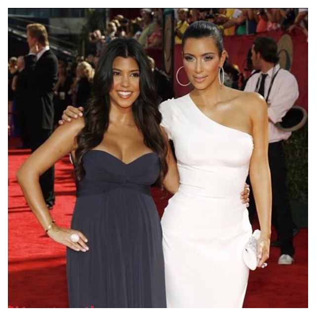 Since it's award season I will do my #TBT to the time Kourtney and I went to the...