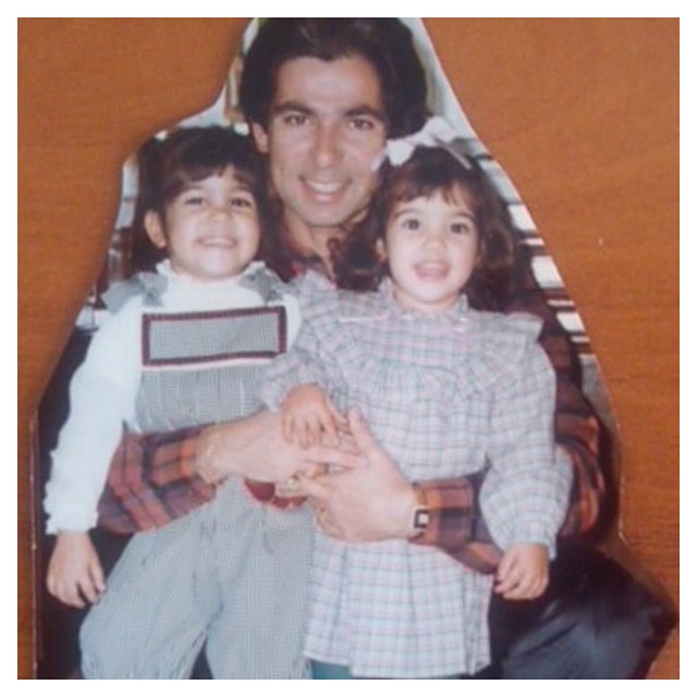 Kourtney & I with our dad!...