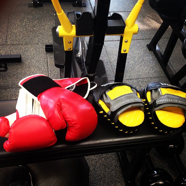 My favorite workout! Time to kick @gunnarfitness ass  lol...