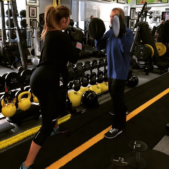 We be focused maaaannnnnnnnnnn @gunnarfitness!!! Burning calories and beating as...