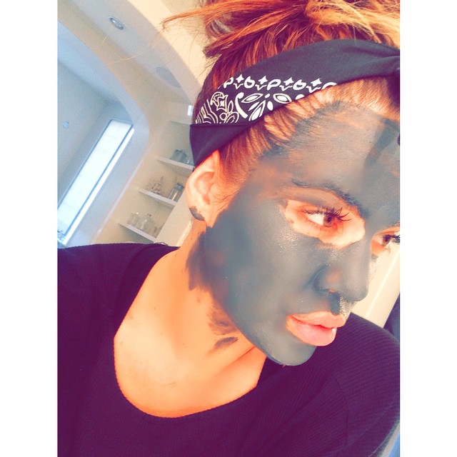 Me time!!! I love a good face mask. Feels great after sweaty workouts. Shit just...