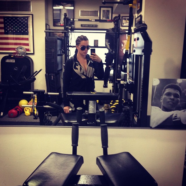 Monday with @gunnarfitness!!! I am determined to get my pre-hamptons, pre- sympa...