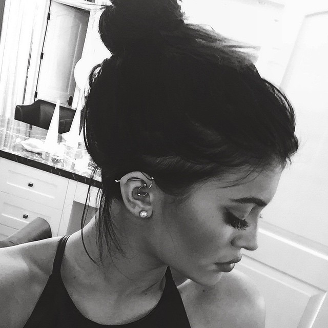 when you can finally put your weave up in a bun...
