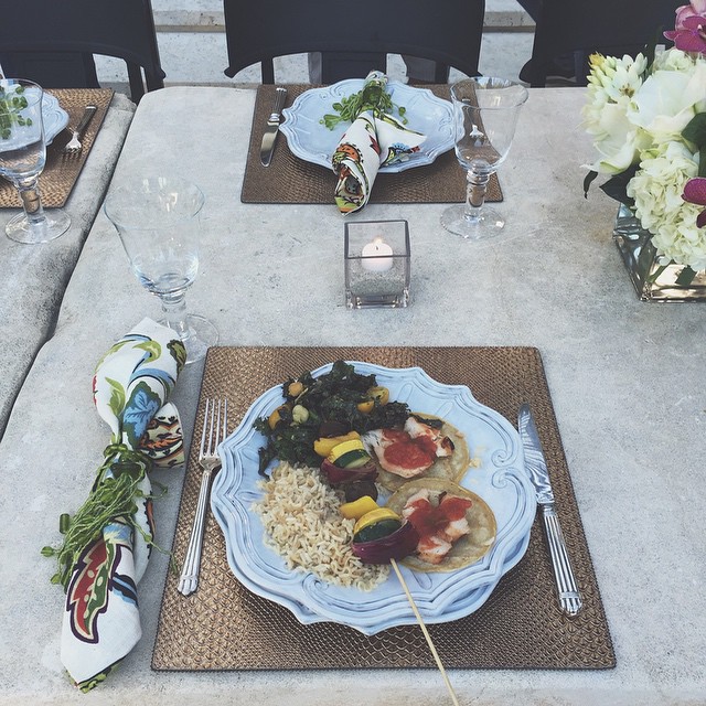 quick girls lunch @ home ...