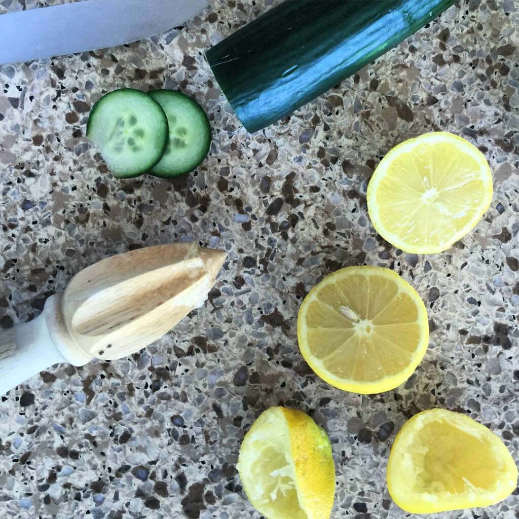 cucumber lemonade thursday...