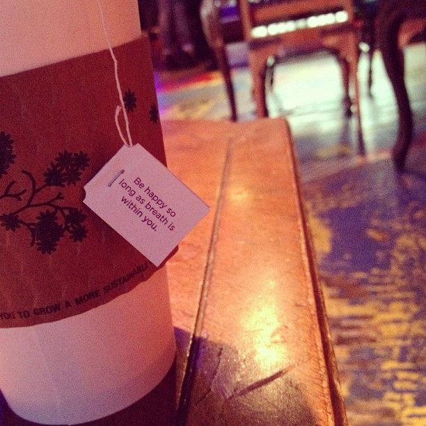 okay, tea--...