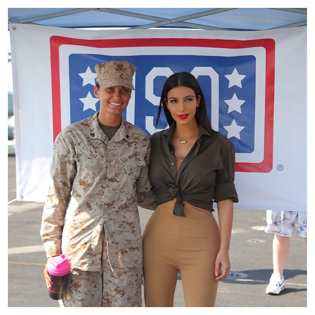 When I was in Abu Dhabi I stopped by the USS San Diego navy ship to meet the tro...