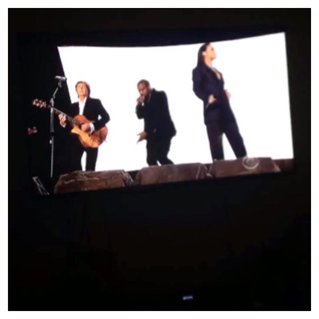 Paul McCartney x Kanye West x Rihanna performing Four Five Seconds! So proud to ...