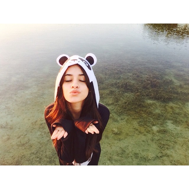 it looks like i am a panda walking on water. therefore i am a panda walking on w...
